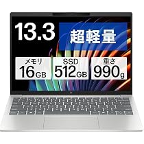 Amazon.co.jp: HP OmniBook7 Aero 13-bg 13.3インチ セラミック